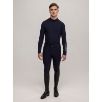 Baselayer met kraag Tommy Hilfiger Equestrian Phoenix heren Marineblauw