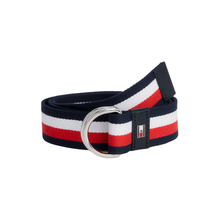 Tommy Hilfiger Equestrian Global Stripe riem voor heren Tommy Hilfiger Equestrian Global Stripe riem voor heren