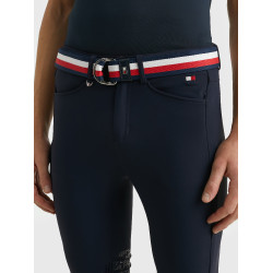 Tommy Hilfiger Equestrian Global Stripe riem voor heren