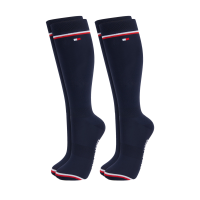 Tommy Hilfiger Equestrian Byron wintersokken per 2 Marineblauw Tommy Hilfiger Equestrian Byron wintersokken per 2 Marineblauw