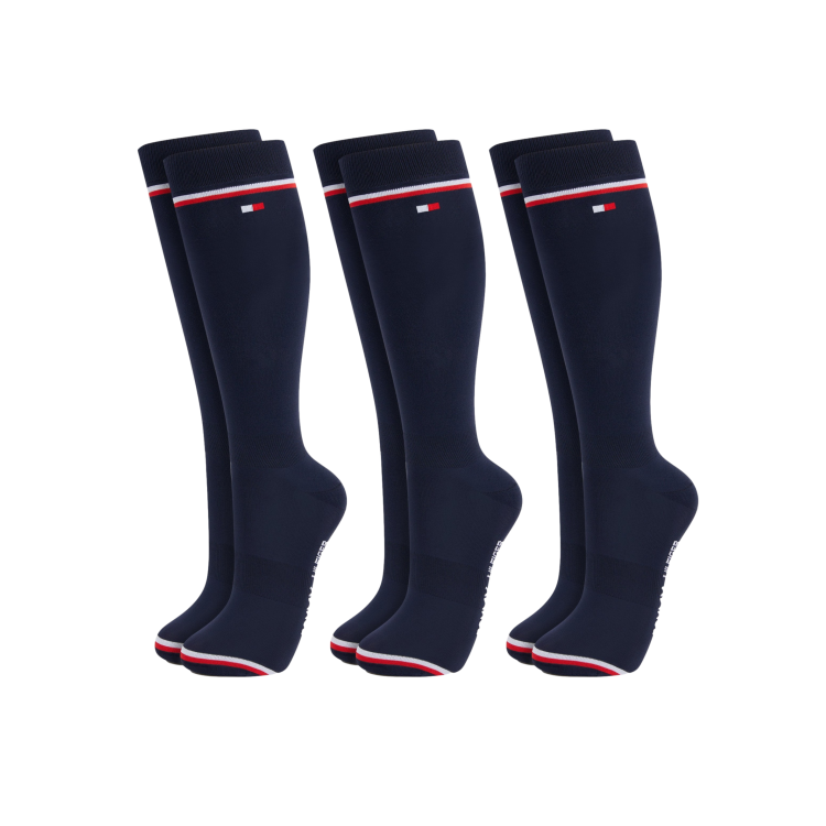 Tommy Hilfiger Equestrian Byron sokken per 3