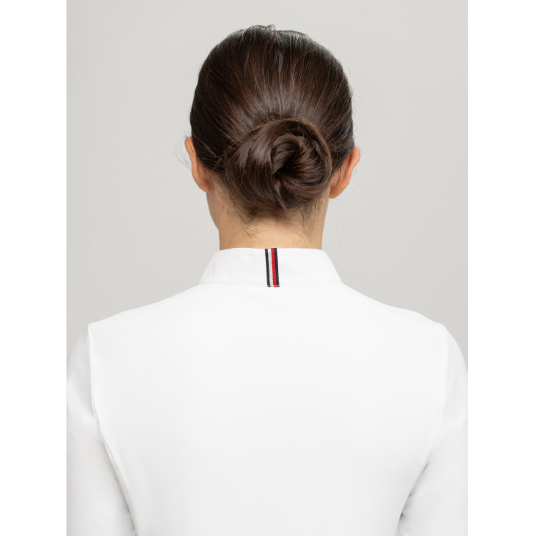 Wedstrijdshirt Tommy Hilfiger Equestrian Charlotte met lange mouwen voor dames Wedstrijdshirt Tommy Hilfiger Equestrian Charlotte met lange mouwen voor dames