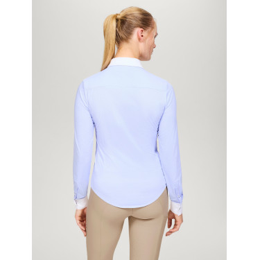 Tommy Hilfiger Equestrian Essex Stretch Oxford dameshemd met lange mouwen Tommy Hilfiger Equestrian Essex Stretch Oxford dameshemd met lange mouwen