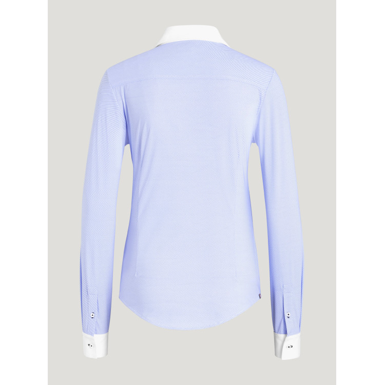 Tommy Hilfiger Equestrian Essex Stretch Oxford dameshemd met lange mouwen Tommy Hilfiger Equestrian Essex Stretch Oxford dameshemd met lange mouwen