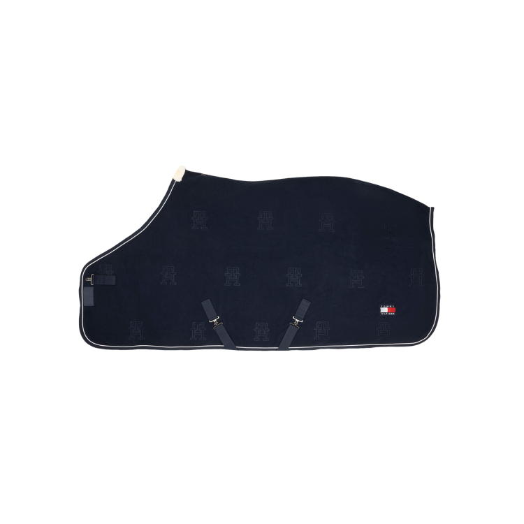 Tommy Hilfiger Equestrian Oxford fleece deken Tommy Hilfiger Equestrian Oxford fleece deken