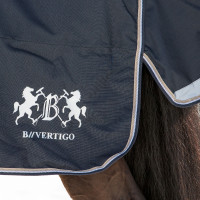 Georgina B Vertigo buiten deken met afneembare hals 250 g Marineblauw