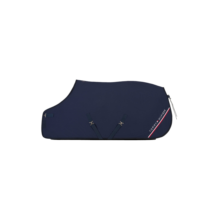 Tommy Hilfiger Equestrian wafelstructuur zweetdeken