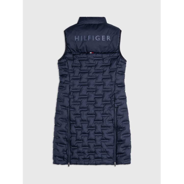 Mouwloze donsjas Tommy Hilfiger Equestrian Maine Puffer dames Mouwloze donsjas Tommy Hilfiger Equestrian Maine Puffer dames