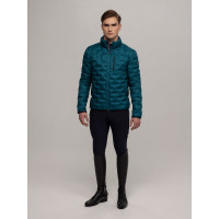 Tommy Hilfiger Equestrian Charleston heren donsjas Turkoois