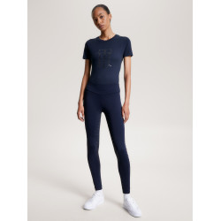 Tommy Hilfiger Equestrian Rome full grip dameslegging Marineblauw Tommy Hilfiger Equestrian Rome full grip dameslegging Marineblauw