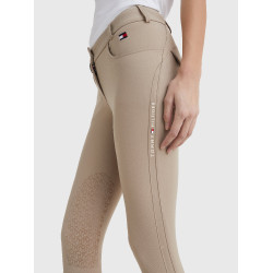 Damesrijbroek Tommy Hilfiger Equestrian Classic met kniestukken grip Beige Damesrijbroek Tommy Hilfiger Equestrian Classic met kniestukken grip Beige