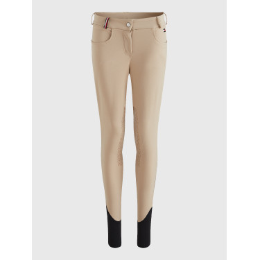 Damesrijbroek Tommy Hilfiger Equestrian Classic met kniestukken grip Beige Damesrijbroek Tommy Hilfiger Equestrian Classic met kniestukken grip Beige