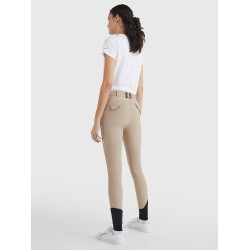 Damesrijbroek Tommy Hilfiger Equestrian Classic met kniestukken grip Beige Damesrijbroek Tommy Hilfiger Equestrian Classic met kniestukken grip Beige
