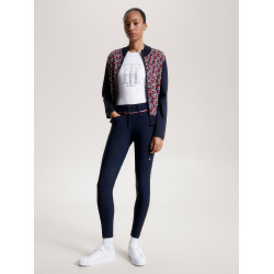 Tommy Hilfiger Equestrian Geneva kniestukken grip damesrijbroek Marineblauw Tommy Hilfiger Equestrian Geneva kniestukken grip damesrijbroek Marineblauw