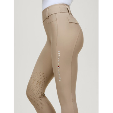 Tommy Hilfiger Equestrian Highland Hybrid damesrijbroek met kniestukken Tommy Hilfiger Equestrian Highland Hybrid damesrijbroek met kniestukken