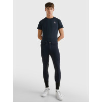 Tommy Hilfiger Equestrian Pro herenrijbroek met kniestukken Wit Tommy Hilfiger Equestrian Pro herenrijbroek met kniestukken Wit