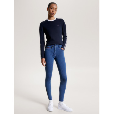 Tommy Hilfiger Equestrian Queens Denim damesrijbroek full grip Tommy Hilfiger Equestrian Queens Denim damesrijbroek full grip