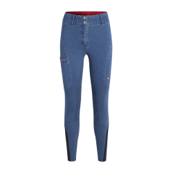 Broek Tommy Hilfiger Equestrian Texas Denim full grip dames