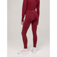 Broek Tommy Hilfiger Equestrian Vermont kniestukken grip dames Zwart Broek Tommy Hilfiger Equestrian Vermont kniestukken grip dames Zwart