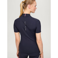 Trainingspolo Tommy Hilfiger Equestrian Genoa dames Marineblauw Trainingspolo Tommy Hilfiger Equestrian Genoa dames Marineblauw