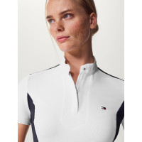 Tommy Hilfiger Equestrian Avon wedstrijdpolo met korte mouwen voor dames Multicolor