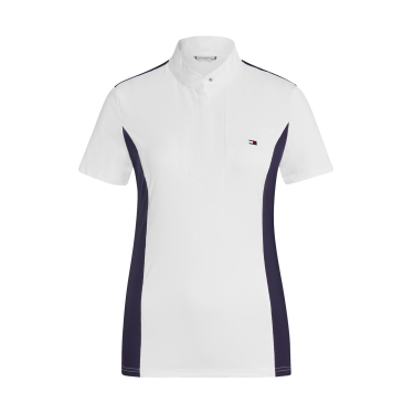 Tommy Hilfiger Equestrian Avon wedstrijdpolo met korte mouwen voor dames Tommy Hilfiger Equestrian Avon wedstrijdpolo met korte mouwen voor dames