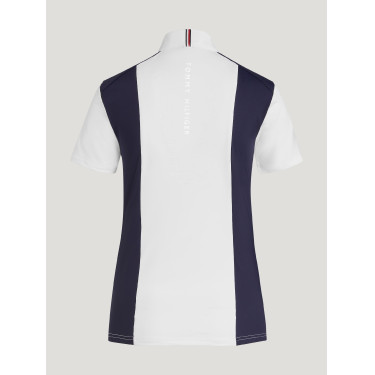 Tommy Hilfiger Equestrian Avon wedstrijdpolo met korte mouwen voor dames Tommy Hilfiger Equestrian Avon wedstrijdpolo met korte mouwen voor dames