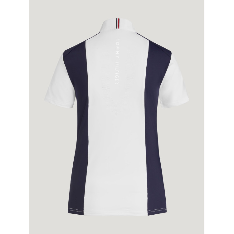 Tommy Hilfiger Equestrian Avon wedstrijdpolo met korte mouwen voor dames Tommy Hilfiger Equestrian Avon wedstrijdpolo met korte mouwen voor dames