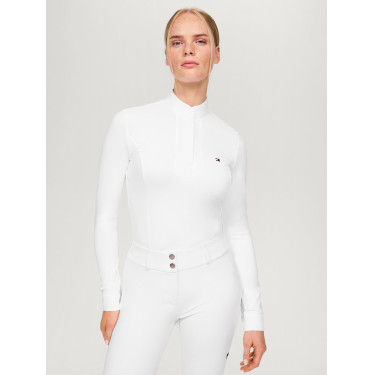 Wedstrijdpolo Tommy Hilfiger Equestrian Avon lange mouwen dames Wedstrijdpolo Tommy Hilfiger Equestrian Avon lange mouwen dames
