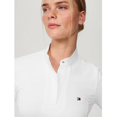Wedstrijdpolo Tommy Hilfiger Equestrian Avon lange mouwen dames Wedstrijdpolo Tommy Hilfiger Equestrian Avon lange mouwen dames