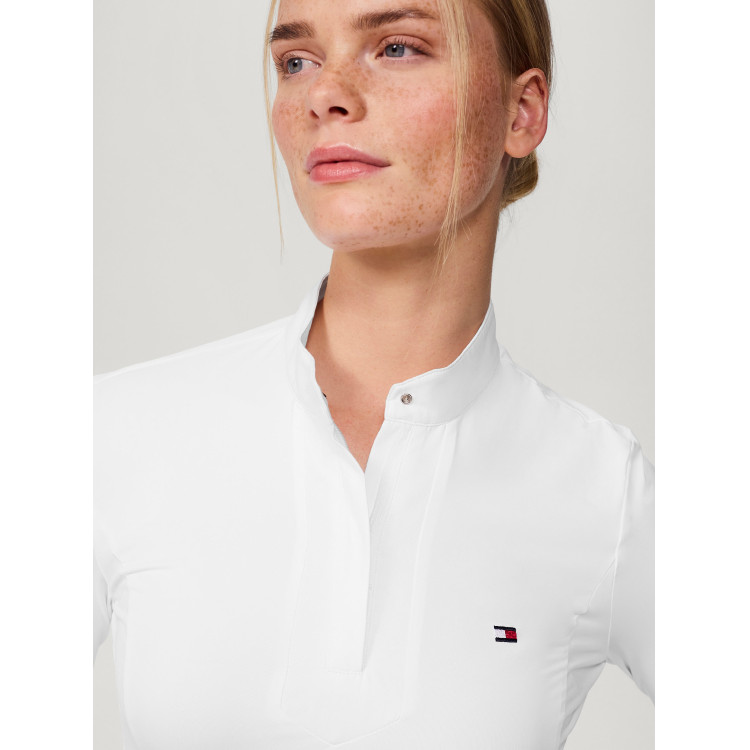 Wedstrijdpolo Tommy Hilfiger Equestrian Avon lange mouwen dames Wedstrijdpolo Tommy Hilfiger Equestrian Avon lange mouwen dames