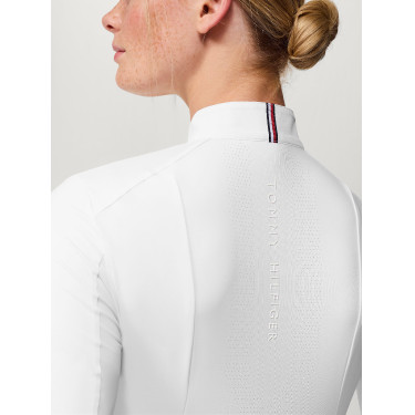 Wedstrijdpolo Tommy Hilfiger Equestrian Avon lange mouwen dames Wedstrijdpolo Tommy Hilfiger Equestrian Avon lange mouwen dames