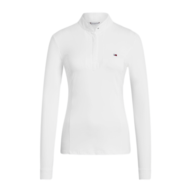 Wedstrijdpolo Tommy Hilfiger Equestrian Avon lange mouwen dames Wedstrijdpolo Tommy Hilfiger Equestrian Avon lange mouwen dames