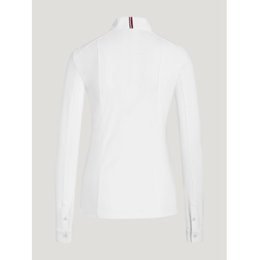 Wedstrijdpolo Tommy Hilfiger Equestrian Avon lange mouwen dames Wedstrijdpolo Tommy Hilfiger Equestrian Avon lange mouwen dames