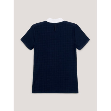 Wedstrijdpolo Tommy Hilfiger Equestrian Chelsea Cooling met korte mouwen voor dames Wedstrijdpolo Tommy Hilfiger Equestrian Chelsea Cooling met korte mouwen voor dames