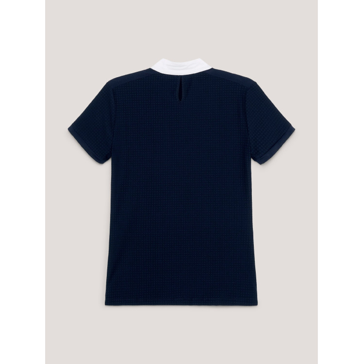 Wedstrijdpolo Tommy Hilfiger Equestrian Chelsea Cooling met korte mouwen voor dames Wedstrijdpolo Tommy Hilfiger Equestrian Chelsea Cooling met korte mouwen voor dames