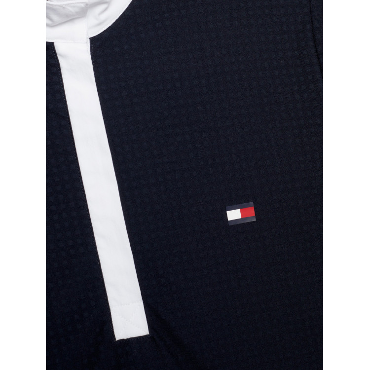 Wedstrijdpolo Tommy Hilfiger Equestrian Chelsea Cooling lange mouwen dames Wedstrijdpolo Tommy Hilfiger Equestrian Chelsea Cooling lange mouwen dames