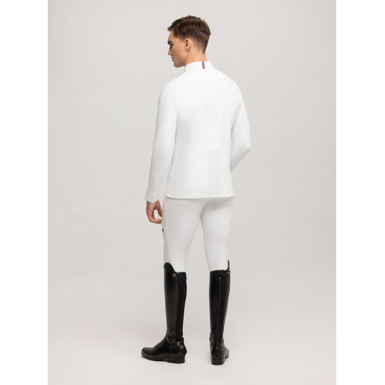 Wedstrijdpolo Tommy Hilfiger Equestrian Columbus lange mouwen heren Wedstrijdpolo Tommy Hilfiger Equestrian Columbus lange mouwen heren