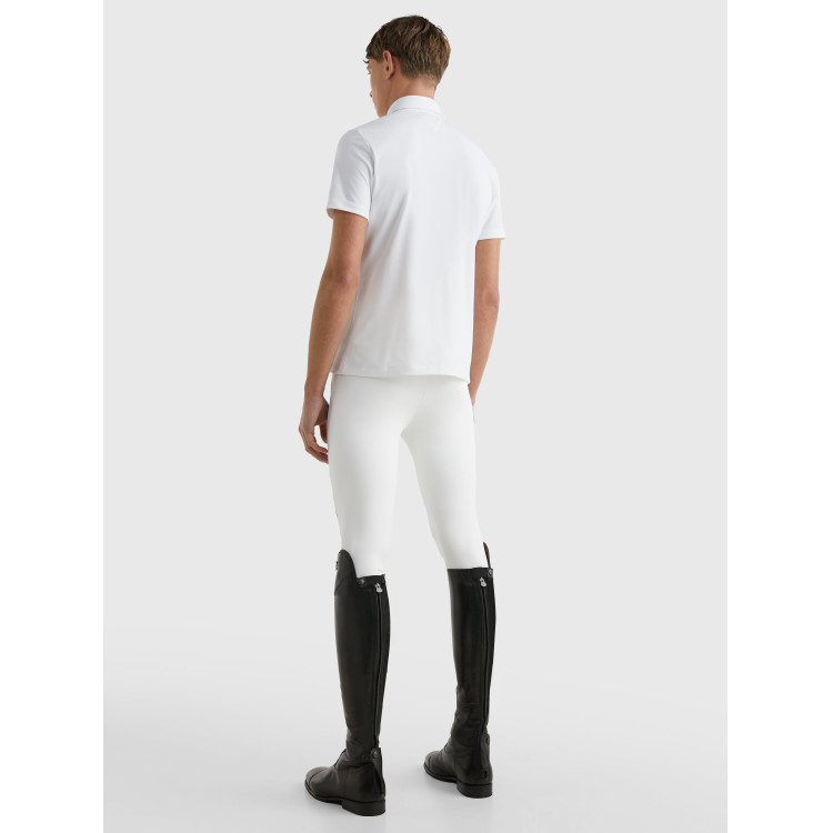 Wedstrijdpolo Tommy Hilfiger Equestrian Fresh Air Performance korte mouwen heren Wedstrijdpolo Tommy Hilfiger Equestrian Fresh Air Performance korte mouwen heren