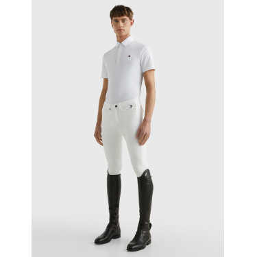 Wedstrijdpolo Tommy Hilfiger Equestrian Fresh Air Performance korte mouwen heren Wedstrijdpolo Tommy Hilfiger Equestrian Fresh Air Performance korte mouwen heren