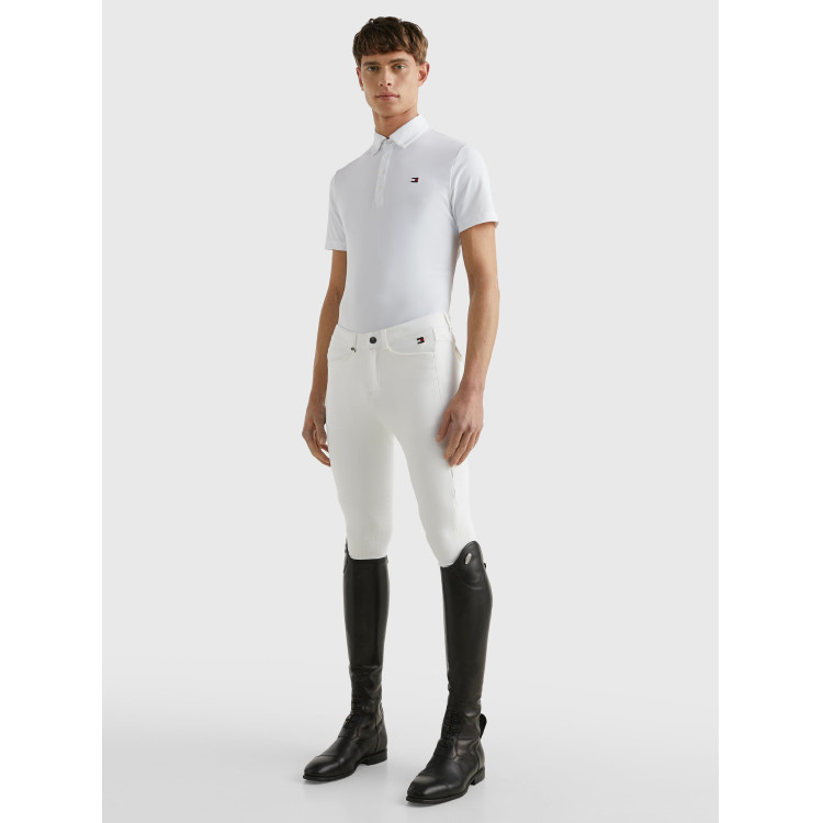 Wedstrijdpolo Tommy Hilfiger Equestrian Fresh Air Performance korte mouwen heren Wedstrijdpolo Tommy Hilfiger Equestrian Fresh Air Performance korte mouwen heren