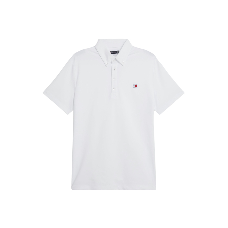 Wedstrijdpolo Tommy Hilfiger Equestrian Fresh Air Performance korte mouwen heren Wedstrijdpolo Tommy Hilfiger Equestrian Fresh Air Performance korte mouwen heren