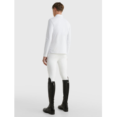Wedstrijdpolo Tommy Hilfiger Equestrian Fresh Air Performance lange mouwen heren Wedstrijdpolo Tommy Hilfiger Equestrian Fresh Air Performance lange mouwen heren