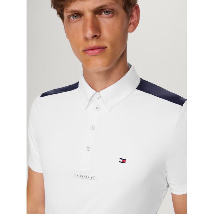 Wedstrijdpolo Tommy Hilfiger Equestrian Hamilton met korte mouwen voor heren Wedstrijdpolo Tommy Hilfiger Equestrian Hamilton met korte mouwen voor heren