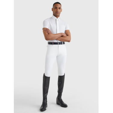 Wedstrijdpolo Tommy Hilfiger Equestrian met korte mouwen voor heren Wedstrijdpolo Tommy Hilfiger Equestrian met korte mouwen voor heren
