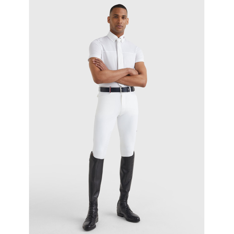 Wedstrijdpolo Tommy Hilfiger Equestrian met korte mouwen voor heren Wedstrijdpolo Tommy Hilfiger Equestrian met korte mouwen voor heren