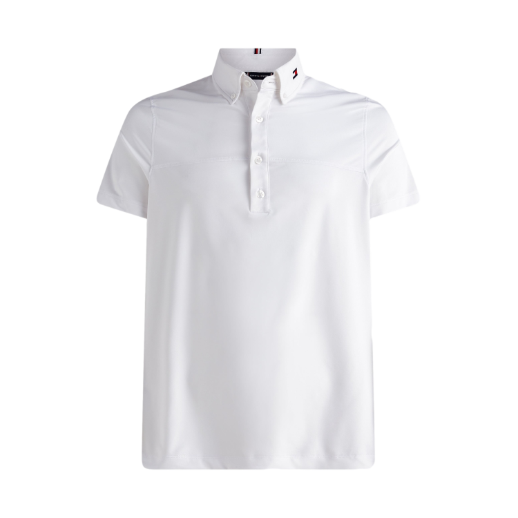 Wedstrijdpolo Tommy Hilfiger Equestrian met korte mouwen voor heren Wedstrijdpolo Tommy Hilfiger Equestrian met korte mouwen voor heren