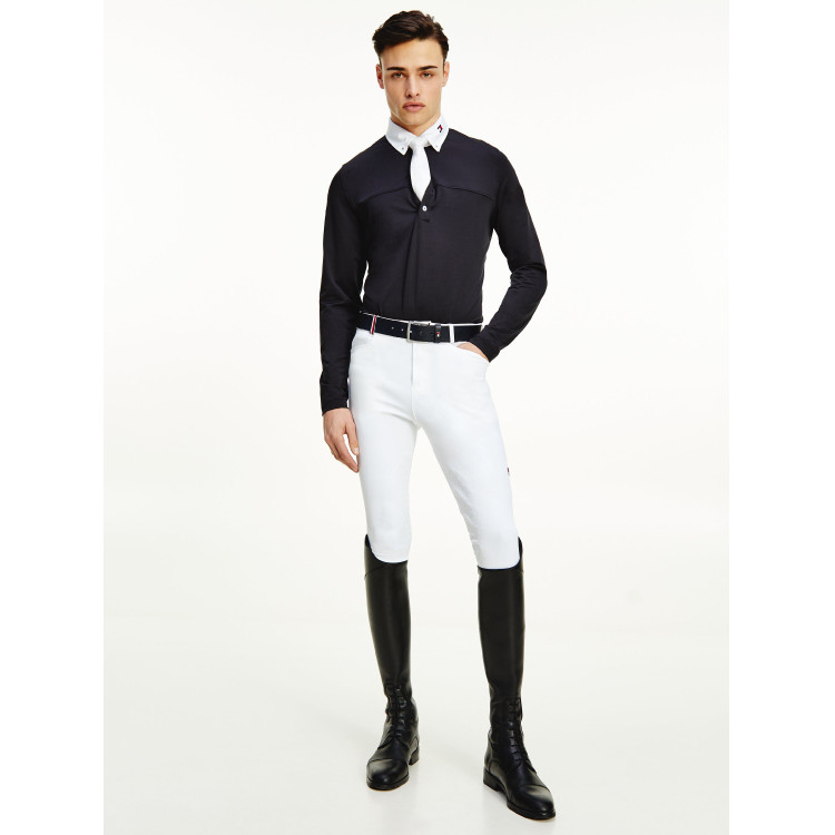 Wedstrijdpolo met lange mouwen voor heren Tommy Hilfiger Equestrian Wedstrijdpolo met lange mouwen voor heren Tommy Hilfiger Equestrian