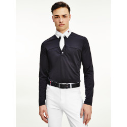 Wedstrijdpolo met lange mouwen voor heren Tommy Hilfiger Equestrian