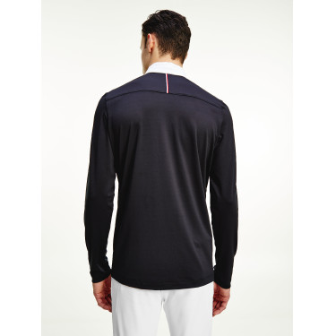 Wedstrijdpolo met lange mouwen voor heren Tommy Hilfiger Equestrian Wedstrijdpolo met lange mouwen voor heren Tommy Hilfiger Equestrian